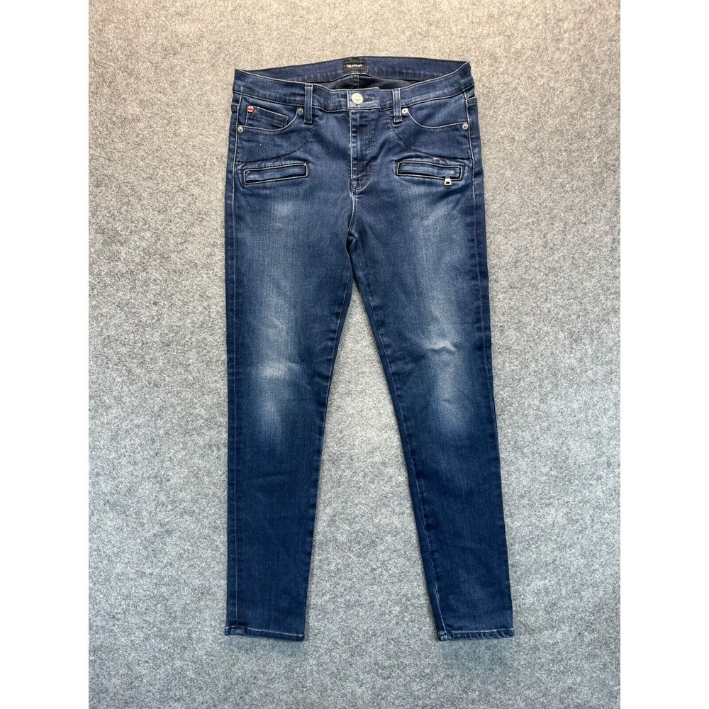 Hudson Jeans Womens Size 29 Roe Midrise‎ Ankle Super Skinny Stretch Denim Pants